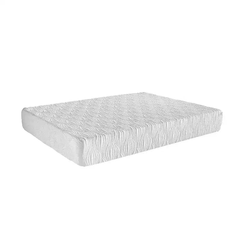 Matelas hybride Visco Gel 8 po – Blanc, Fermeté moyenne, 1-2 personnes