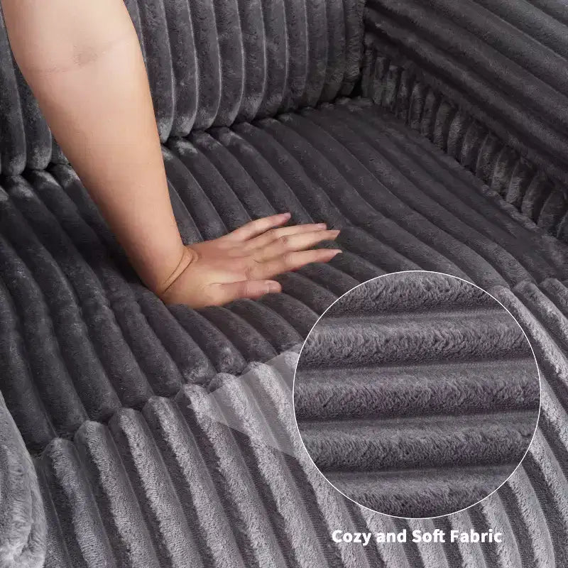 Fauteuil inclinable manuel en velours côtelé avec accoudoirs, simple, plusieurs coloris