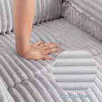 Fauteuil inclinable manuel en velours côtelé avec accoudoirs, simple, plusieurs coloris