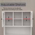 Meuble de cuisine blanc moderne avec poubelle basculante