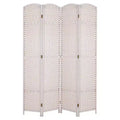 BestMassage 4/6/8 Panel Folding Privacy Screen Space Divider for Room Office and Studio