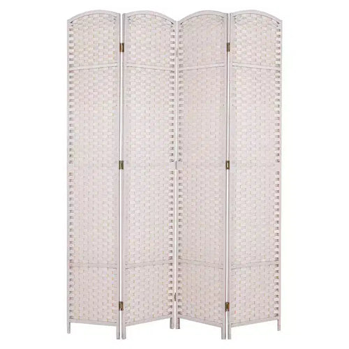 BestMassage 4/6/8 Panel Folding Privacy Screen Space Divider for Room Office and Studio
