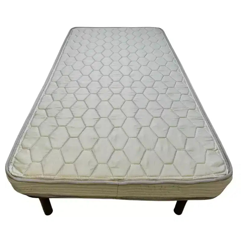 Matelas en mousse à mémoire de forme grise et à ressorts Bonnell, fermeté moyenne, 1-2 personnes