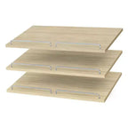 Organisateur de placard suspendu Honey Blonde, 9 étagères, simple