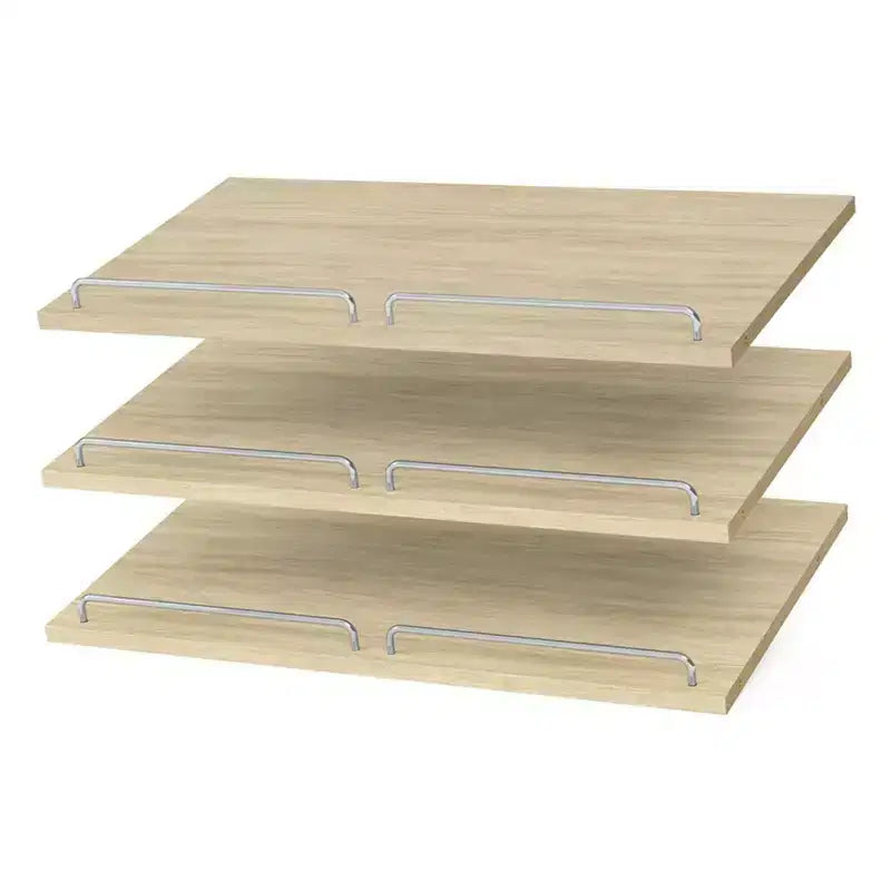 Organisateur de placard suspendu Honey Blonde, 9 étagères, simple
