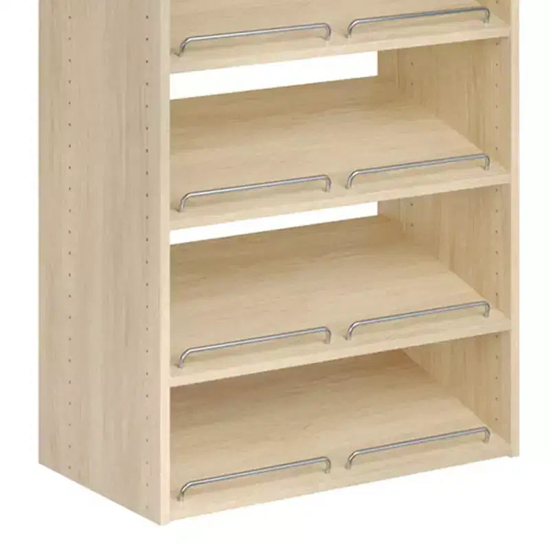 Organisateur de placard suspendu Honey Blonde, 9 étagères, simple