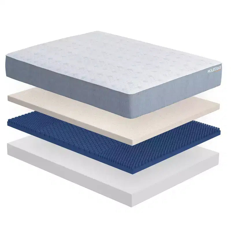 Matelas en mousse à mémoire de forme au gel blanc, 30 cm, 1 personne